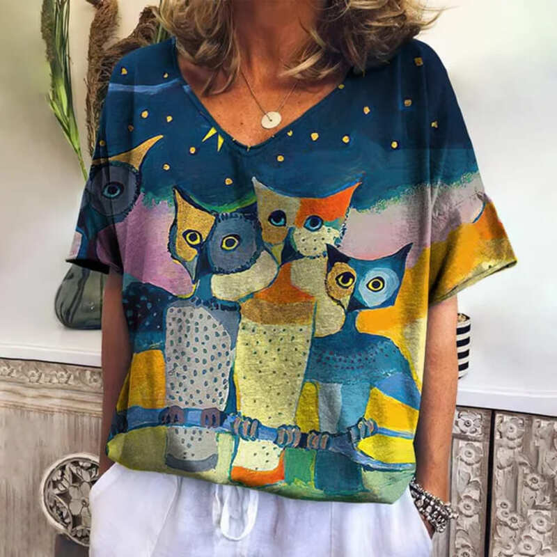 Blusa Feminina T-shirt Felícia